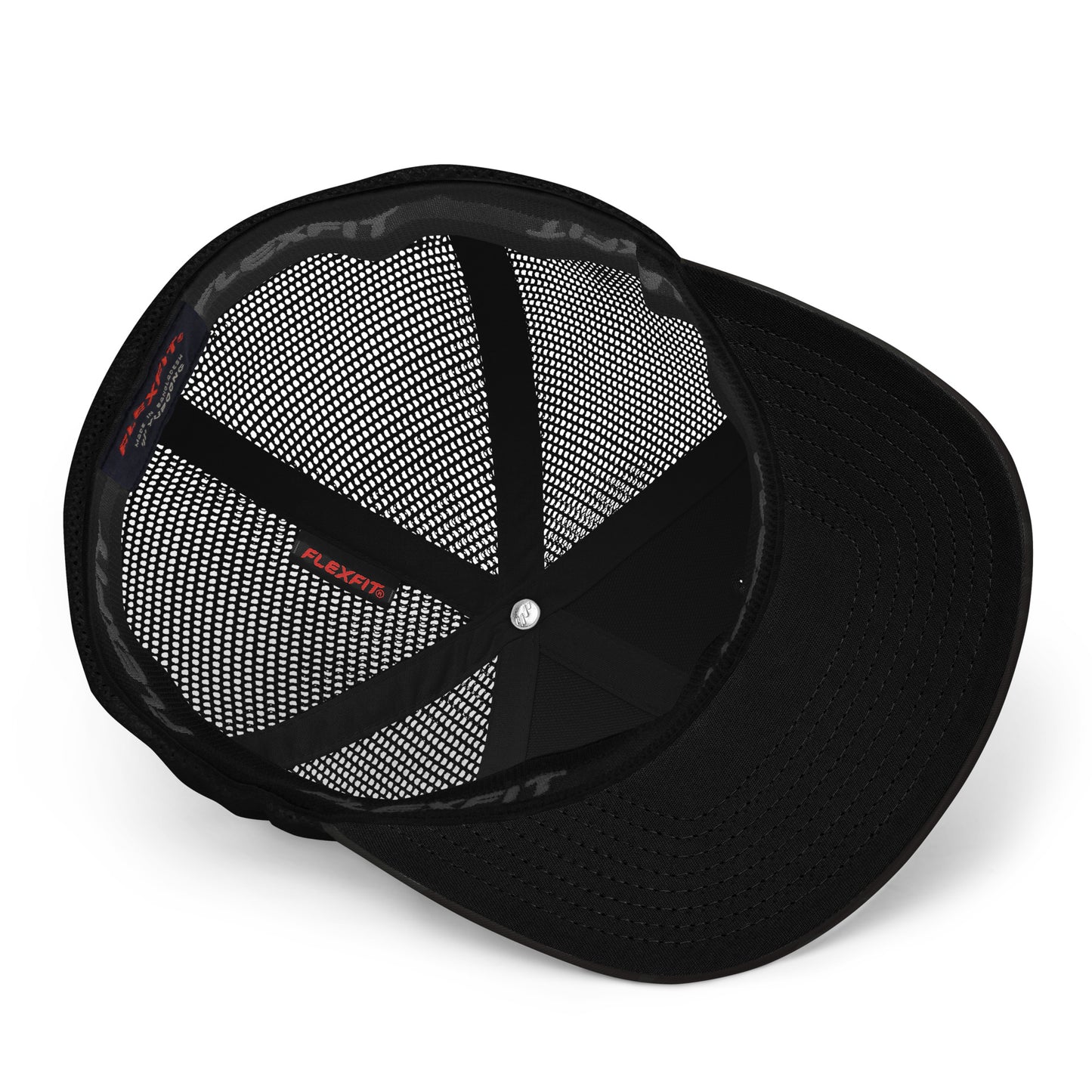 Closed-back trucker cap