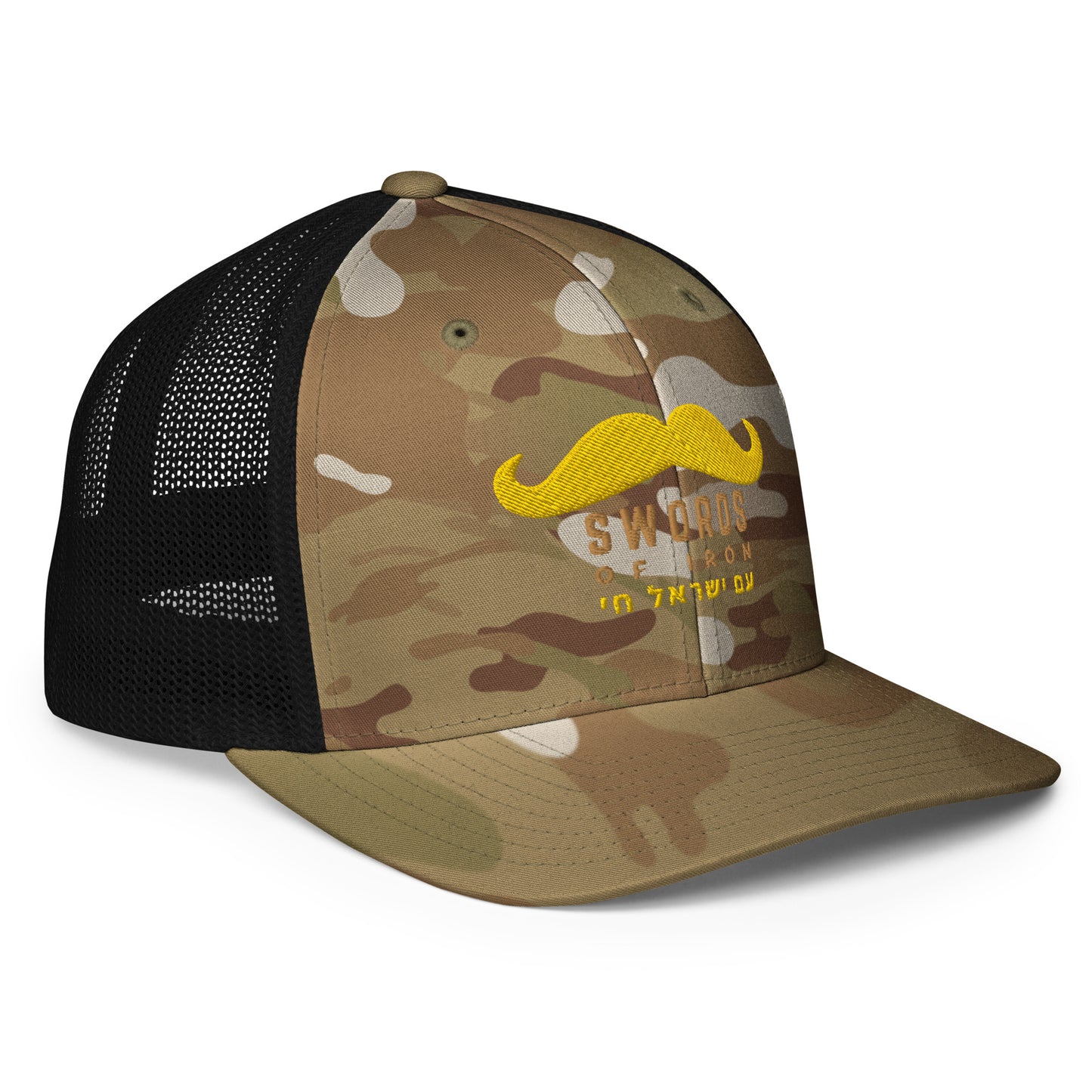 Closed-back trucker cap