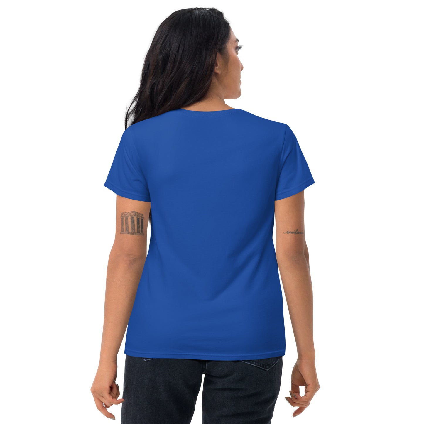 Women's fitted short sleeve t-shirt