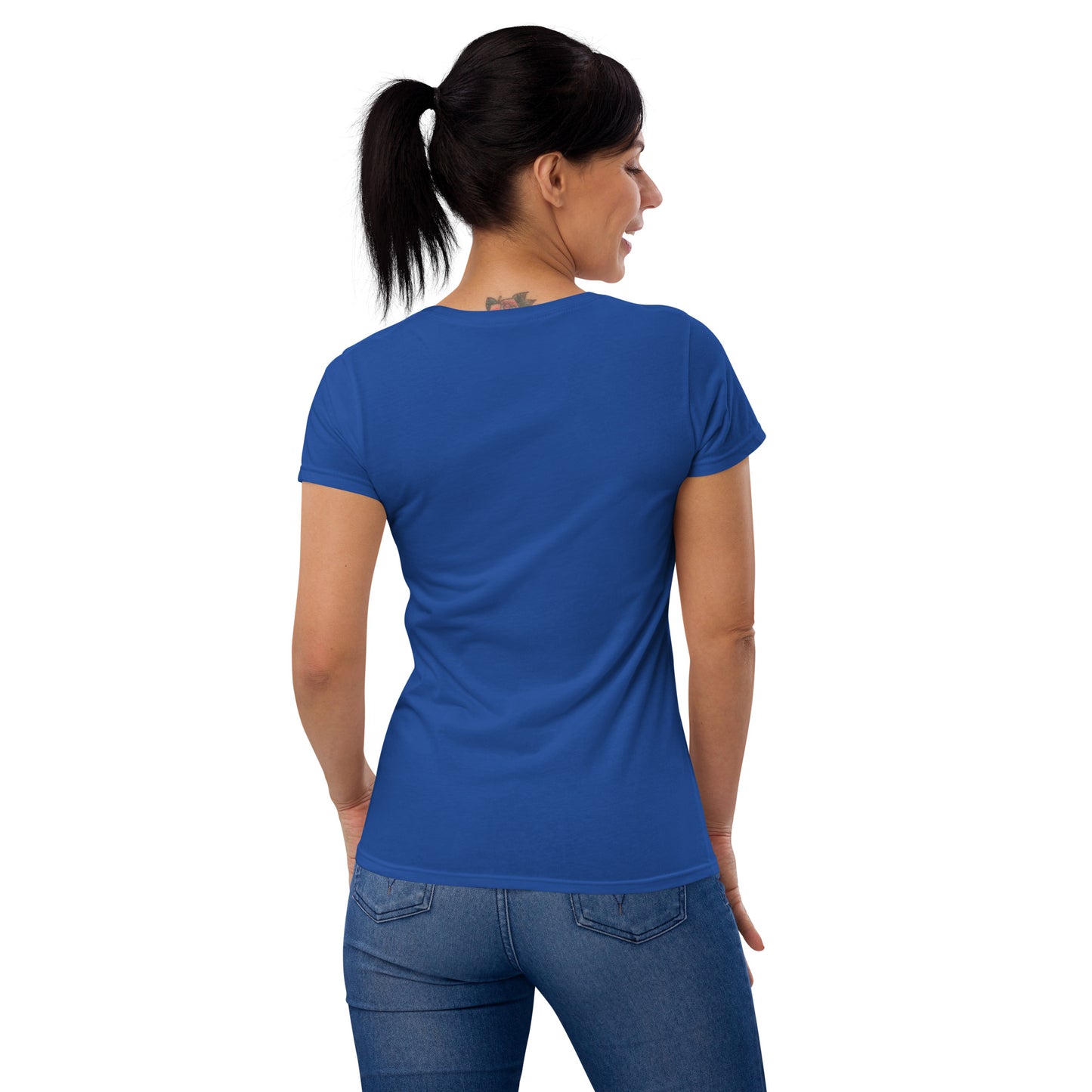 Women's fitted short sleeve t-shirt